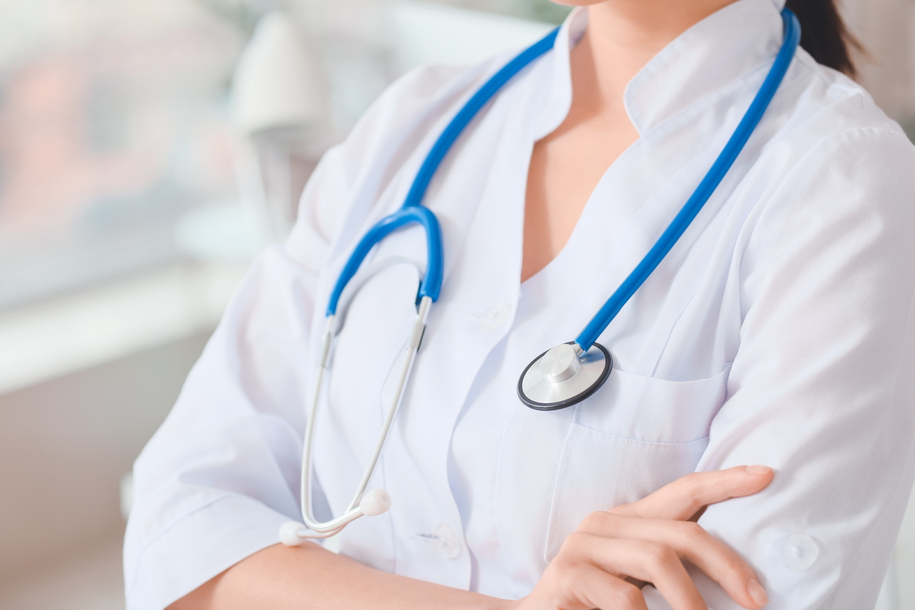 Female Doctor in Clinic